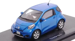 MM P EBBRO 1/43 Toyota IQ Blue (Japan Import)