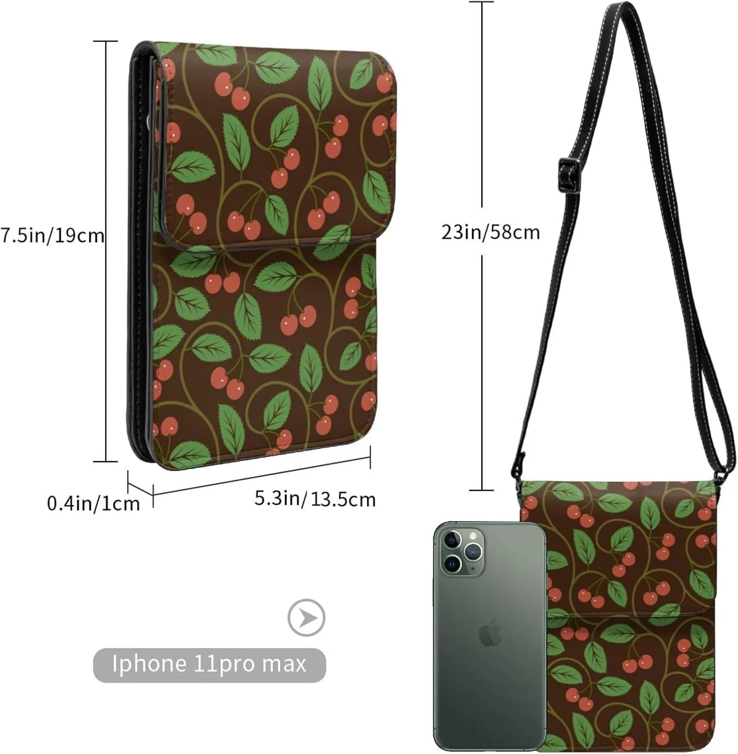 Mmm Fight Womens Crossbody Bags Candy Phone Bag Wallet Purses Adjustable Strap