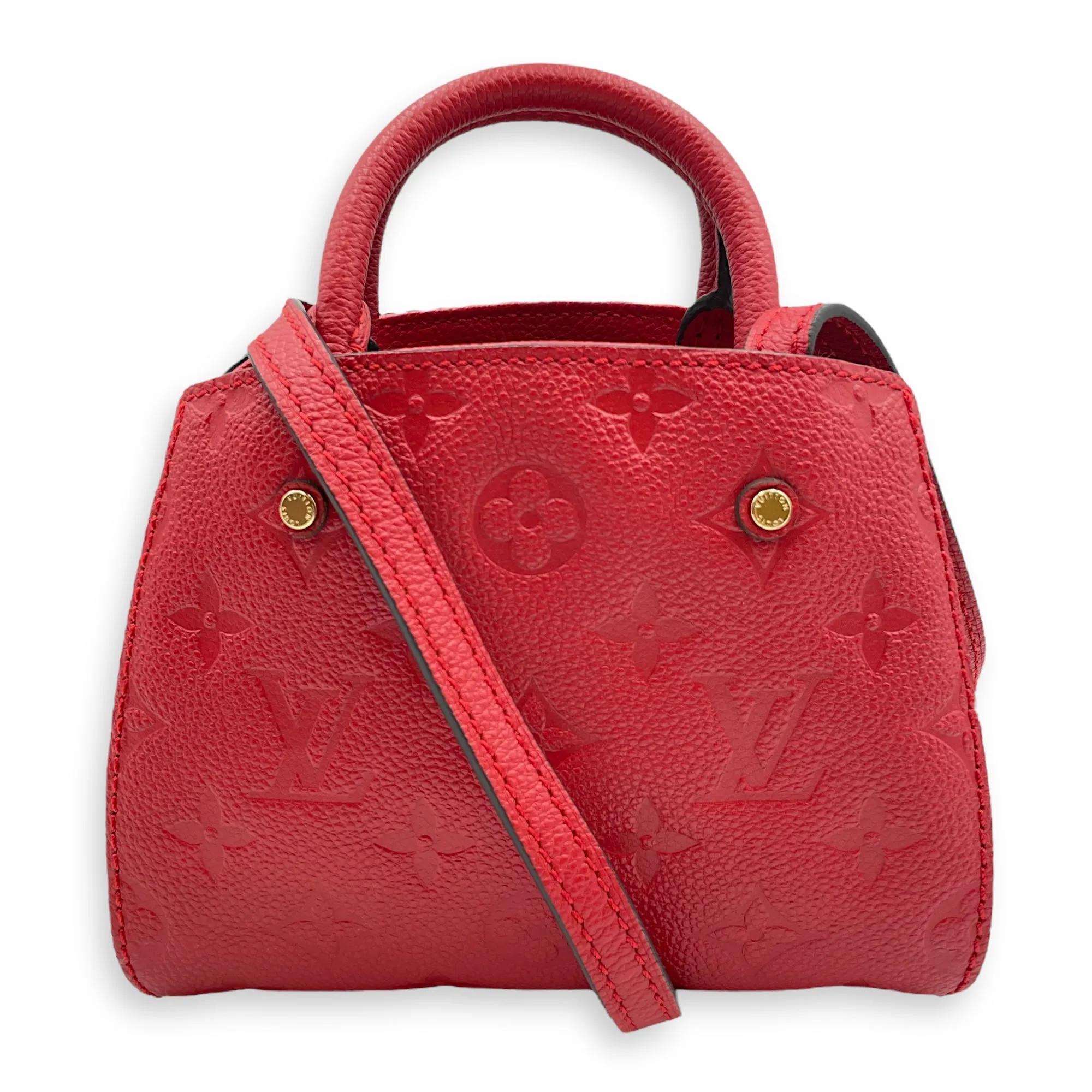 Montaigne Nano Cherry Crossbody Bag in Empriente