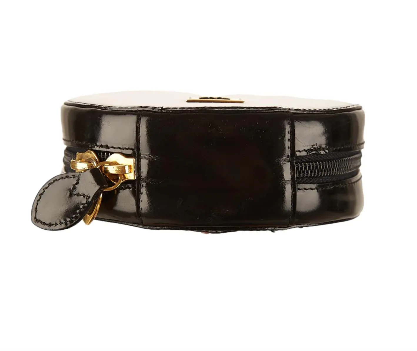 MOSCHINO REDWELL VINTAGE HEART CROSSBODY BAG