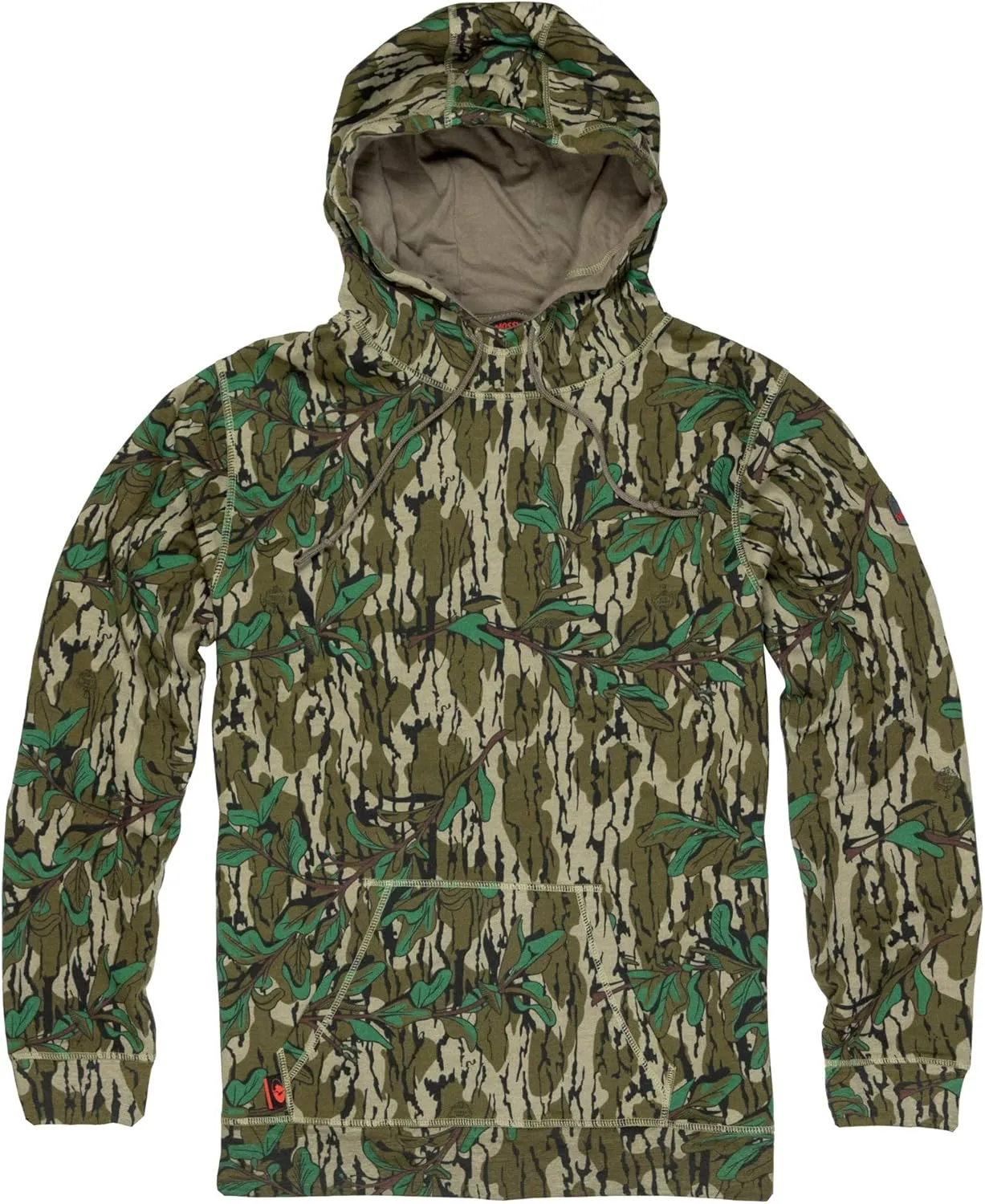 Mossy Oak Mens Camo Hunting Hoodie Vintage