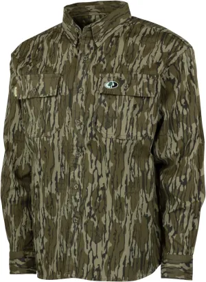 Mossy Oak Unisex-Adult Men's Long Sleeve Camo Hunting Shirts Cotton Mill