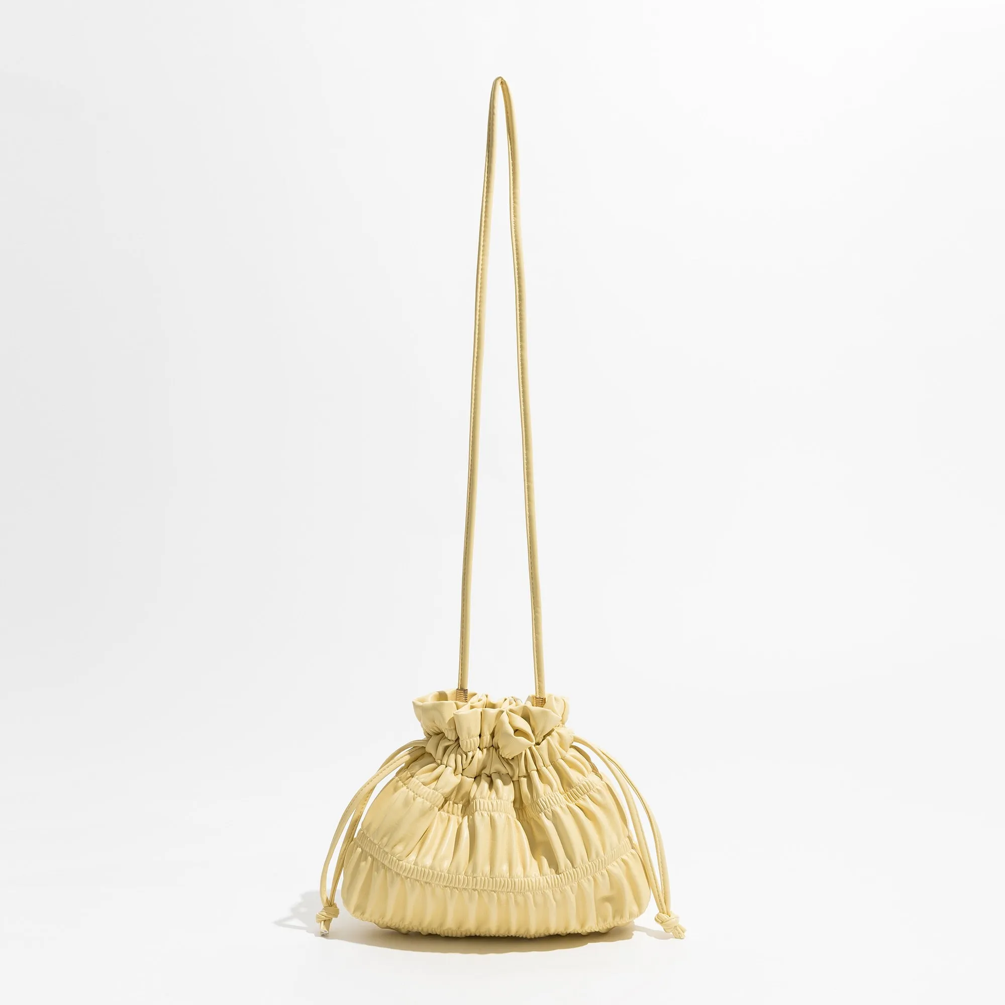Nanna Mini Pleated Pouch Bags - 6 Colors