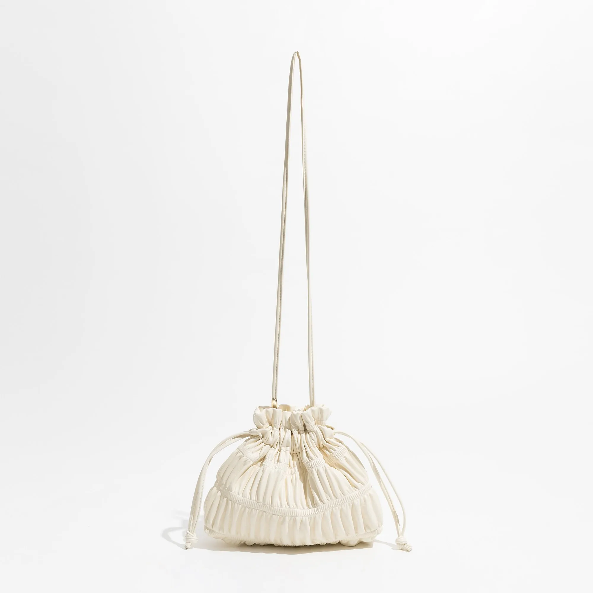 Nanna Mini Pleated Pouch Bags - 6 Colors