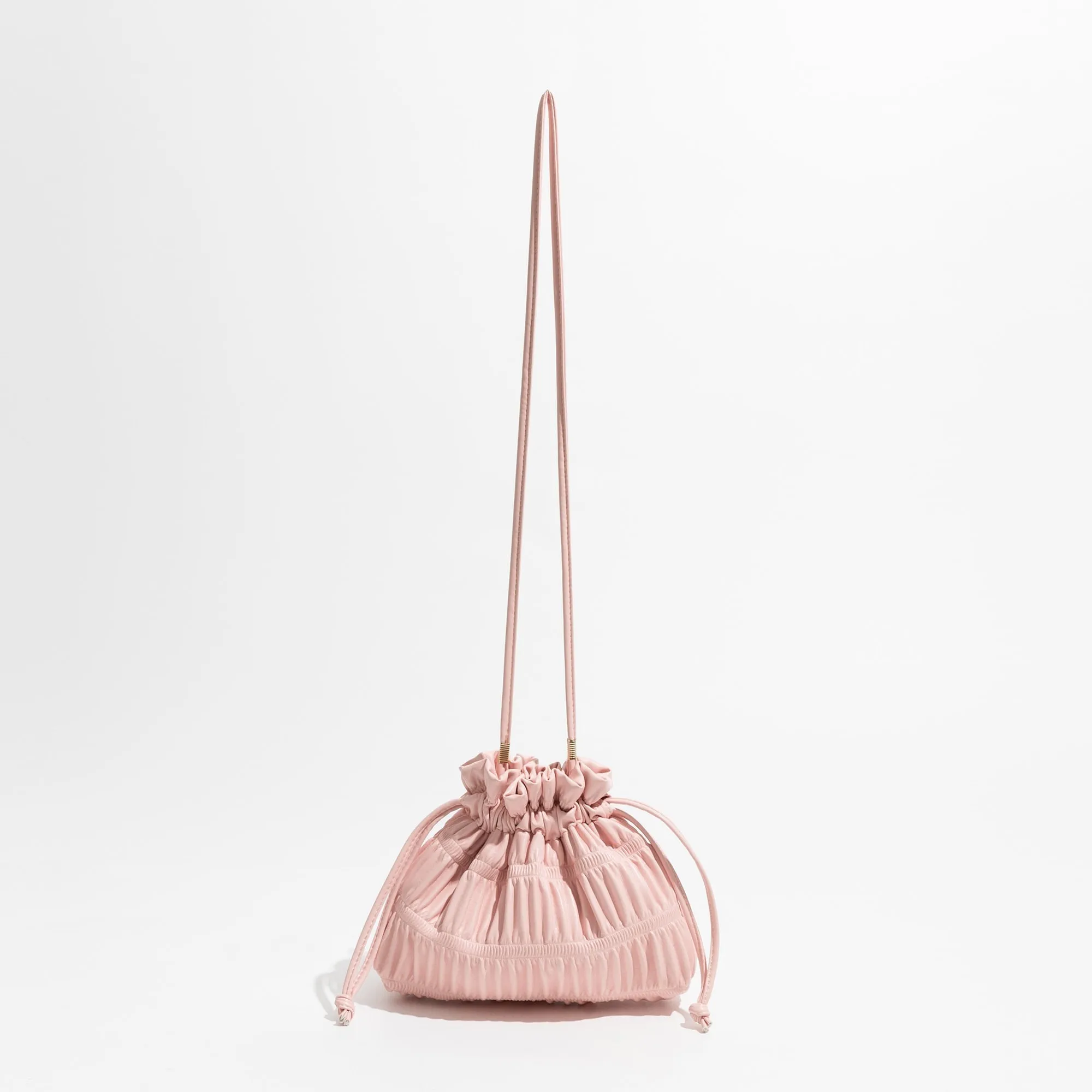Nanna Mini Pleated Pouch Bags - 6 Colors