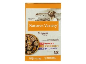 Nature's Variety Mini Dog Original Pate Pouch Multipack