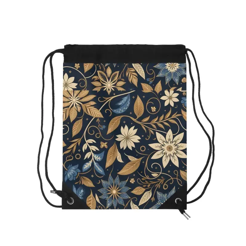 Navy Blue Outdoor Drawstring Bag for Bold Explorers