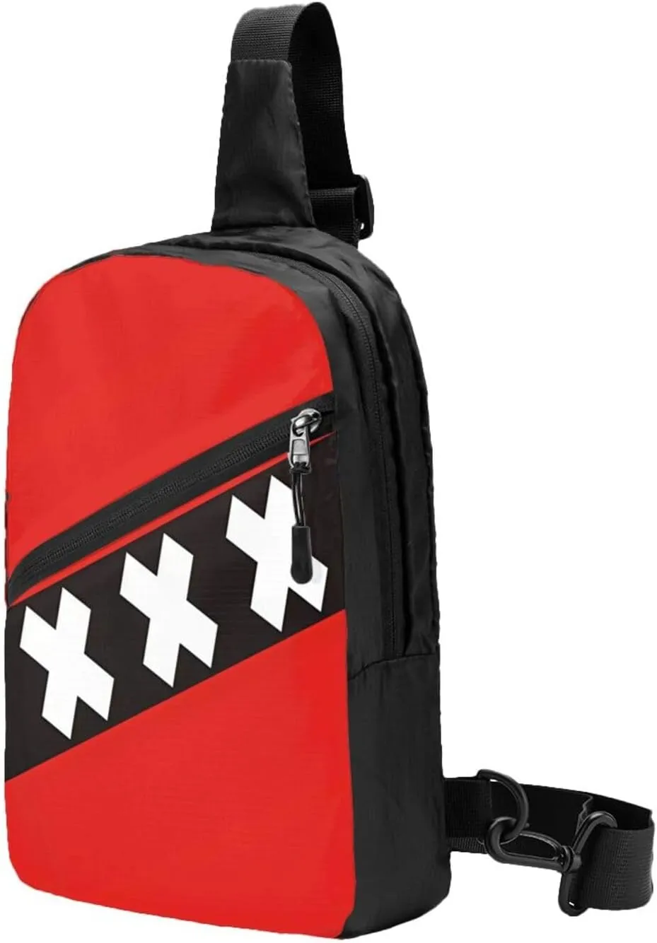 Netherlands Holland Flag Packable Crossbody Bag Portable Sling Bags Foldable Travel Daypack Reusable Sports Shoulder Backpack Diagonally Chest Bag for Workout