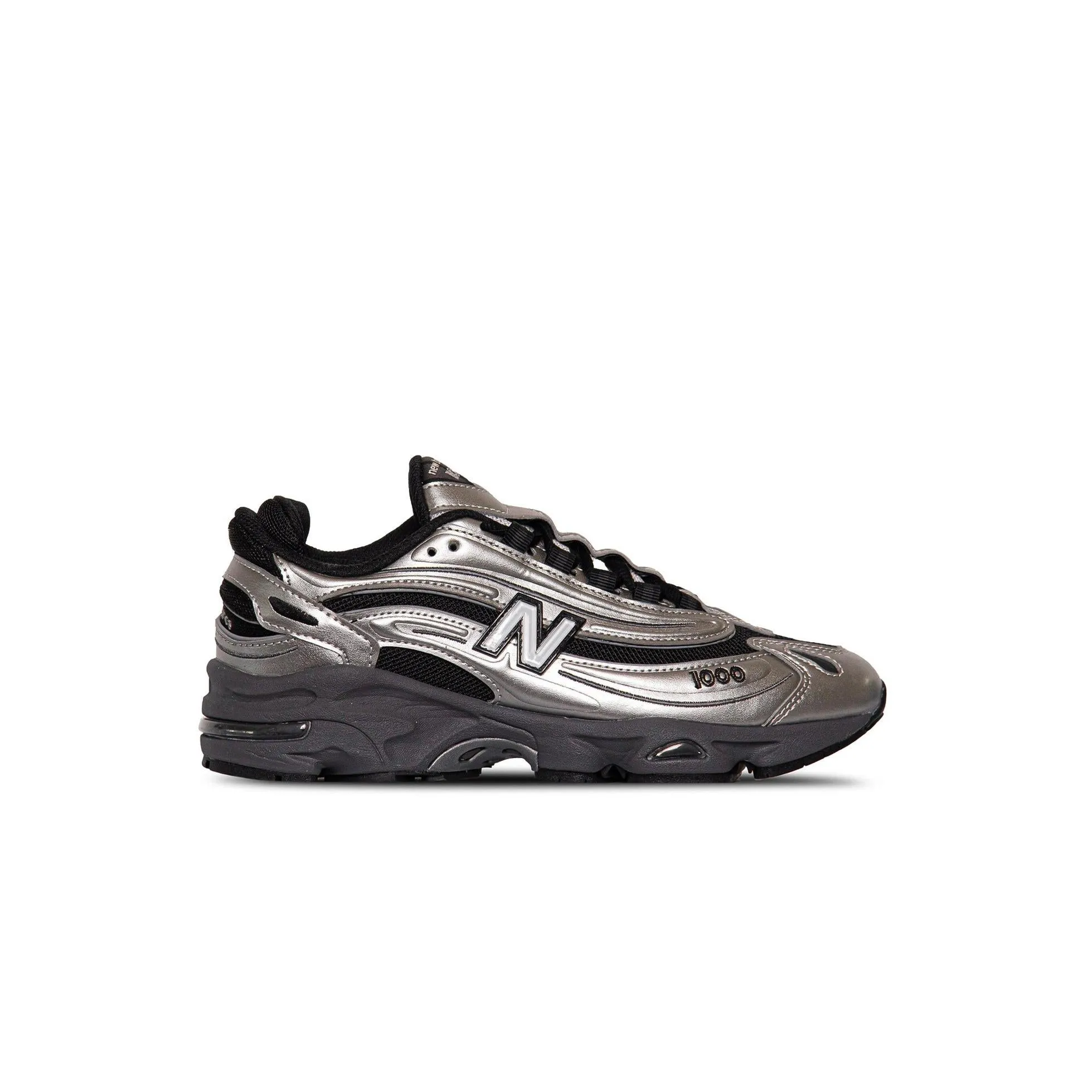 New Balance 1000 Black Silver Metallic