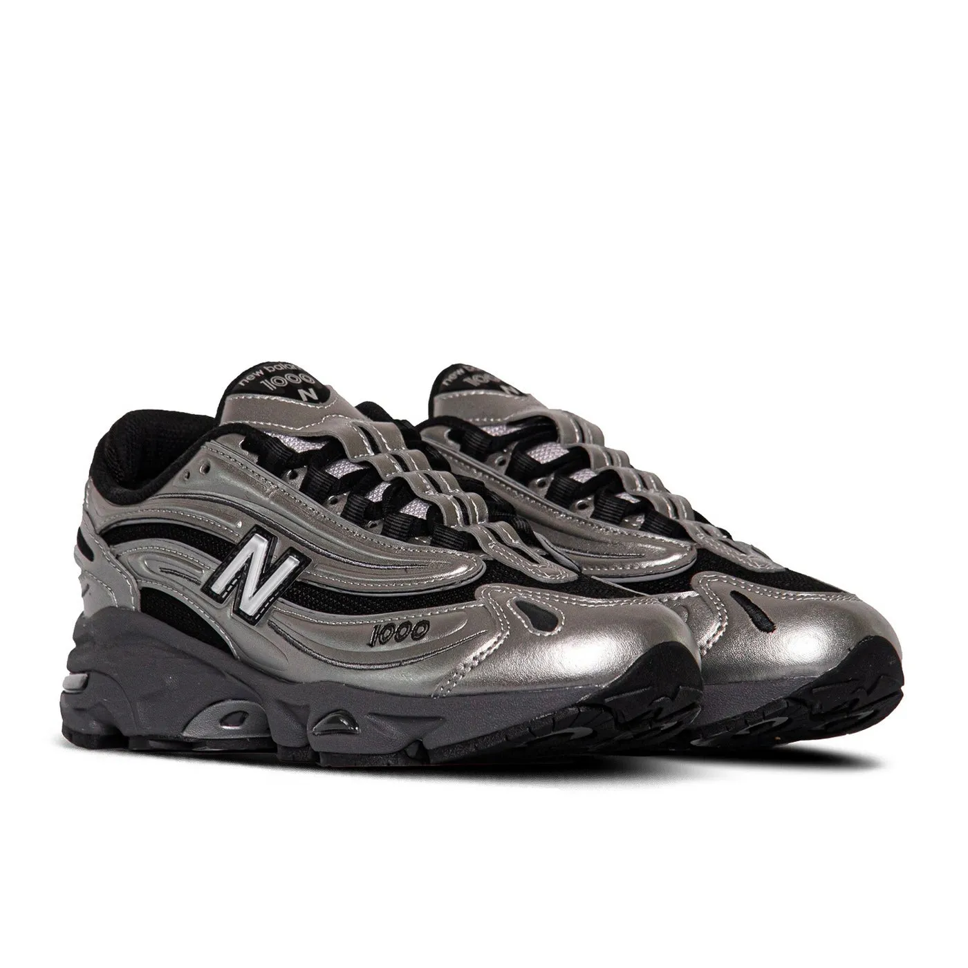New Balance 1000 Black Silver Metallic