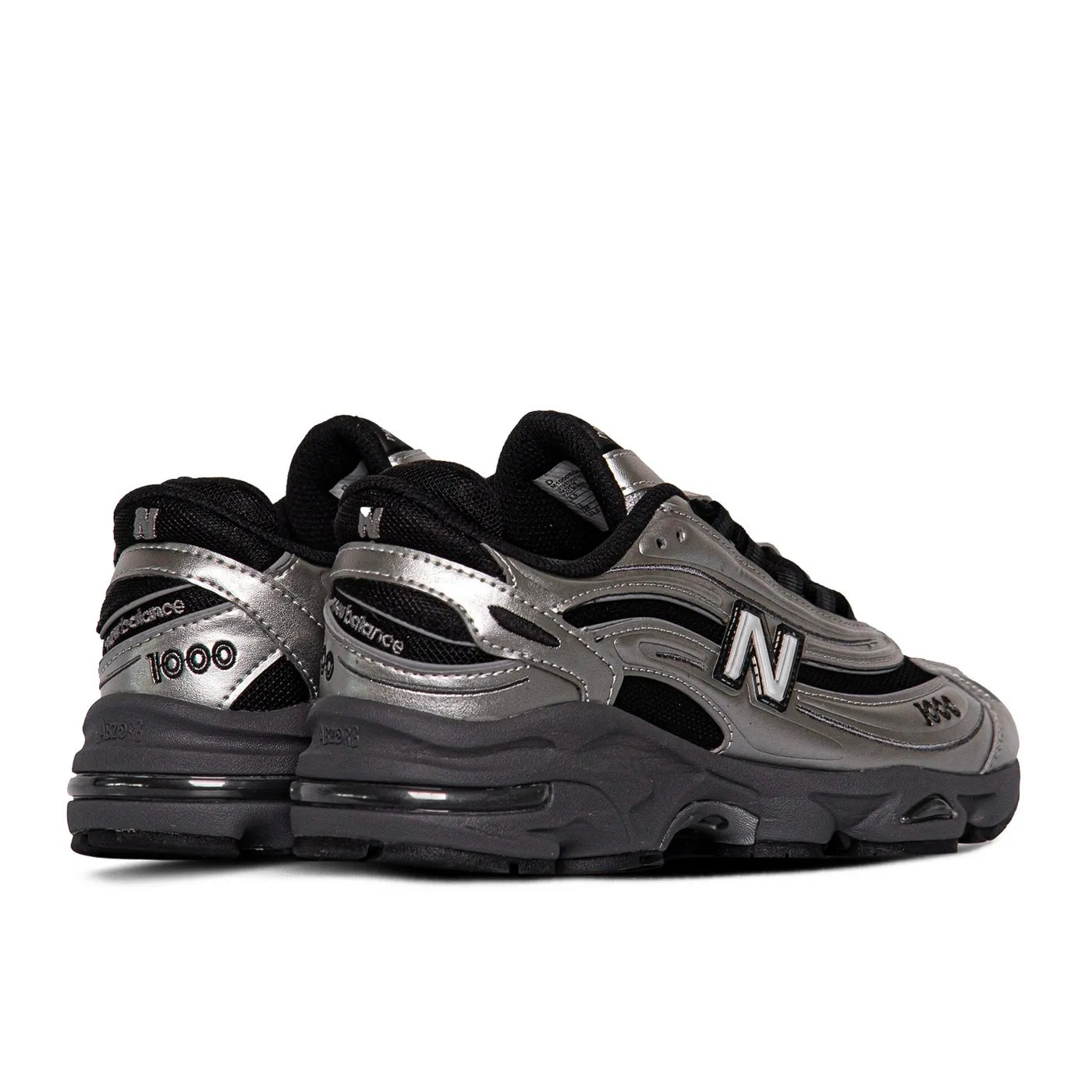 New Balance 1000 Black Silver Metallic