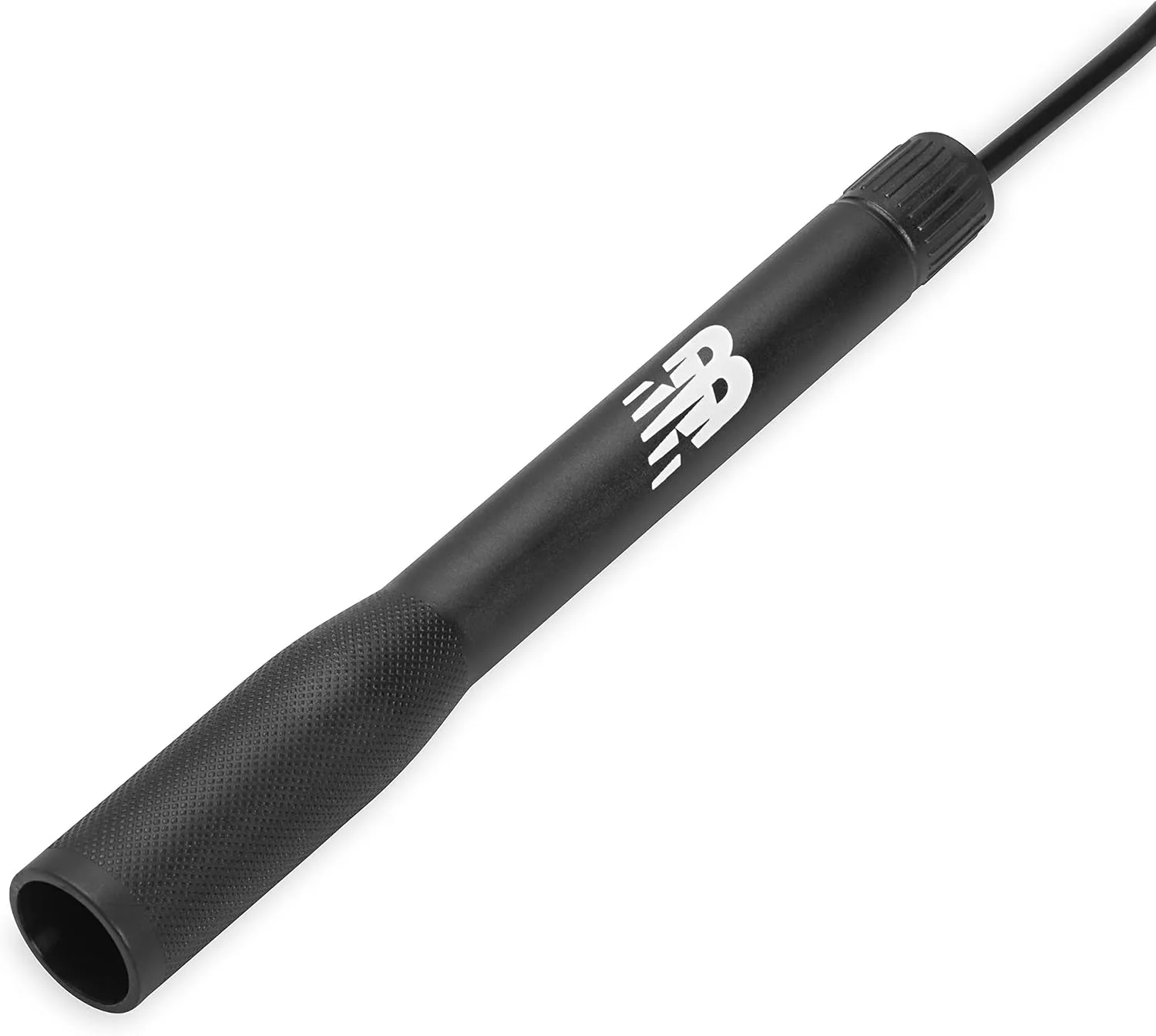 New Balance Classic Speed Rope - Jumping Rope for Fitness, Full-Body Workout - Lightweight, Tangle-Free, Portable, and Adjustable Jump Rope for Exercise, Cardio, Aerobic Skipping
