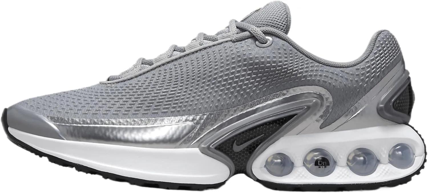 Nike Air Max Dn Premium Women's Shoes (HJ9638-001, Silver/White/Black/Metallic Silver)
