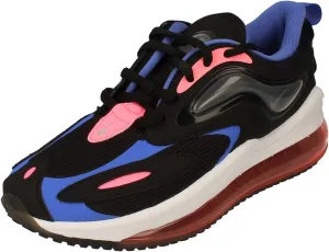 Nike Air Max Zephyr GS Running Trainers CN8511 Sneakers Shoes (UK 6 us 7Y EU 40, Black Metallic Silver Sapphire 004)