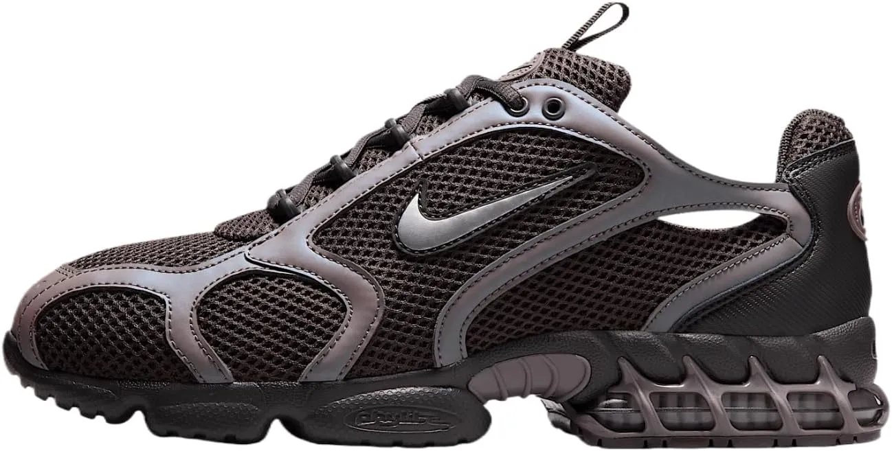 Nike Air Zoom Spiridon Cage 2 Men's Shoes (HV6929-299, Medium Ash/Taupe Grey/Cave Stone/Metallic Silver)