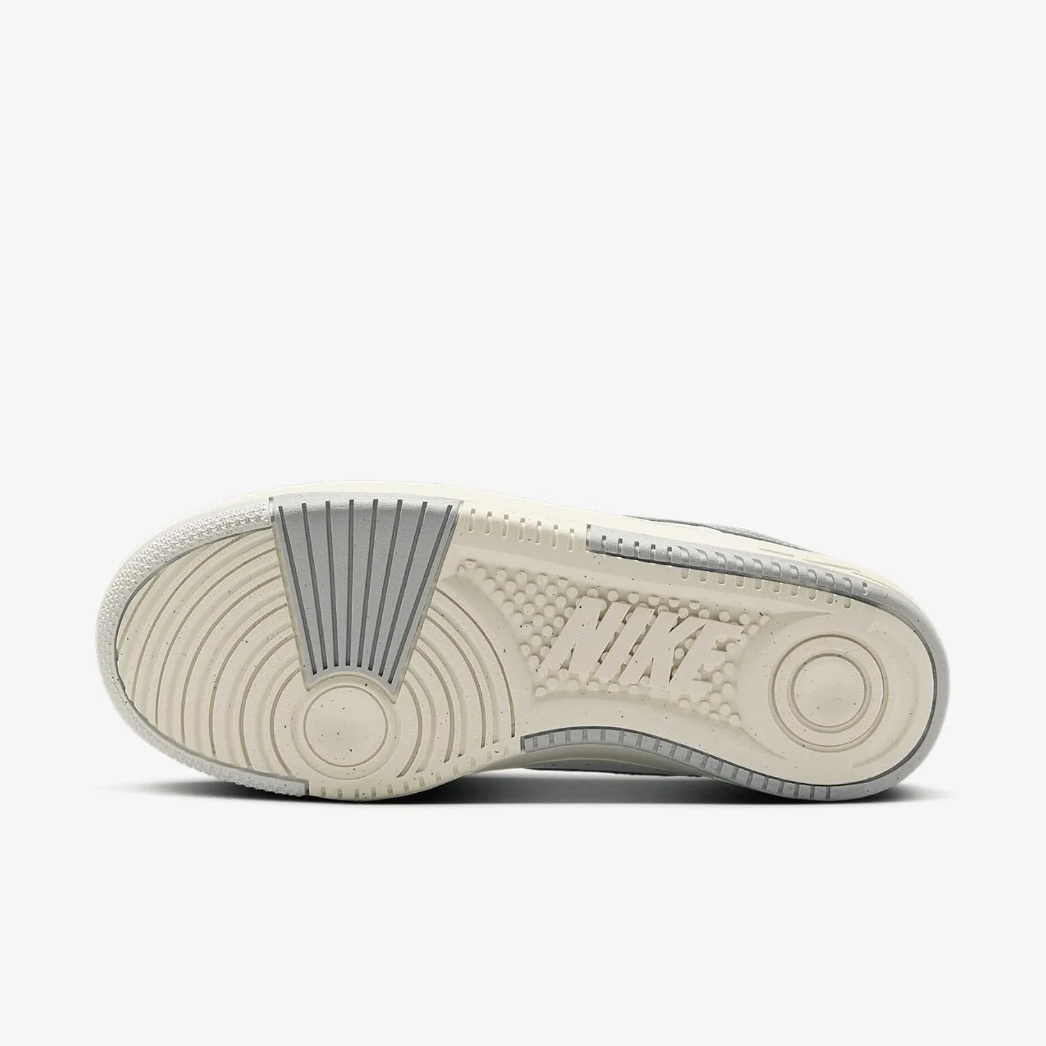Nike Gamma Force Women's Shoes (HQ1674-100, White/Light Smoke Grey/Photon Dust/Metallic Silver)