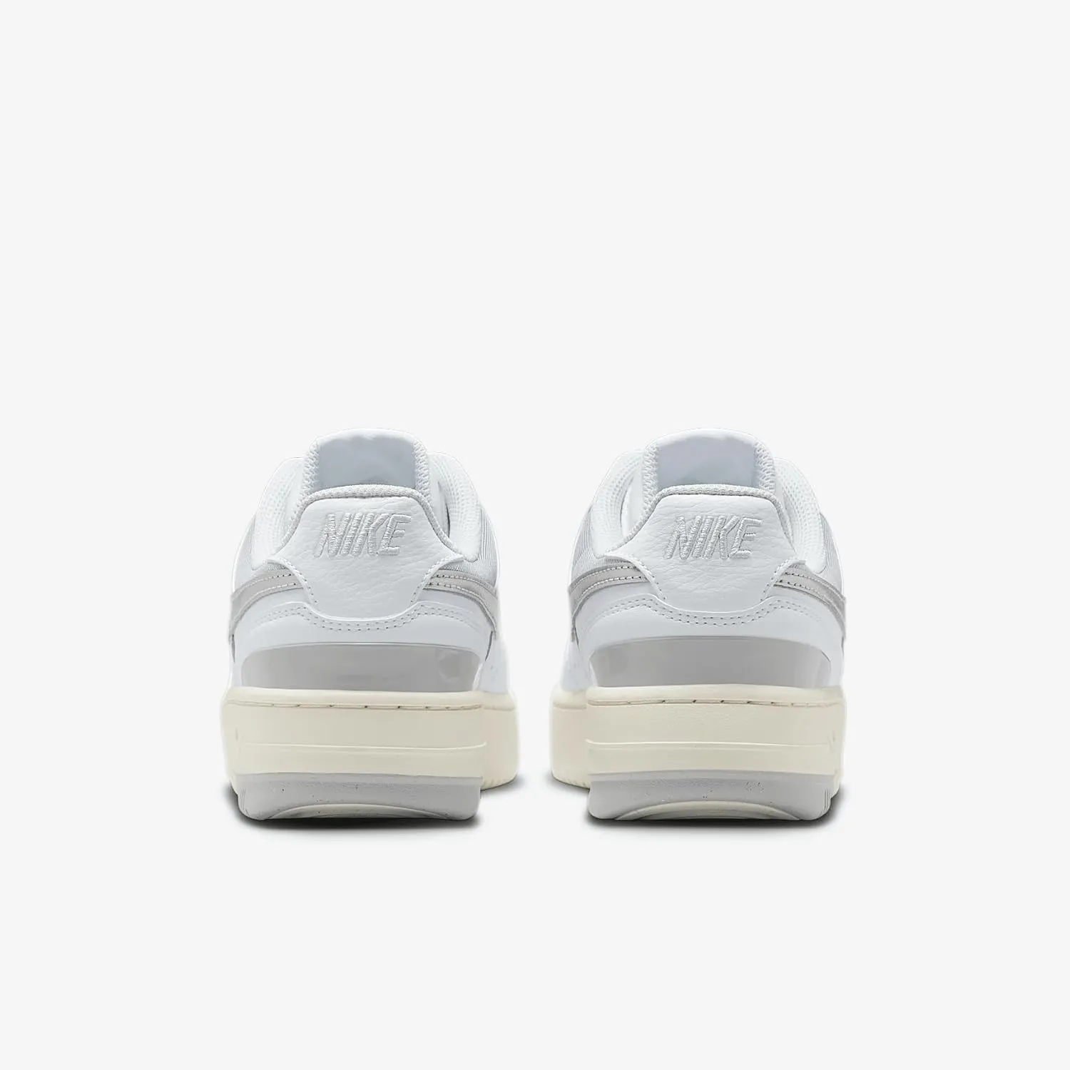 Nike Gamma Force Women's Shoes (HQ1674-100, White/Light Smoke Grey/Photon Dust/Metallic Silver)