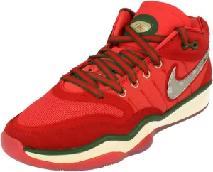 Nike G.T. Hustle 2 Men's Basketball Shoes (DJ9405-601, Track Red/Mystic Red/Fir/Metallic Silver) Size 8.5