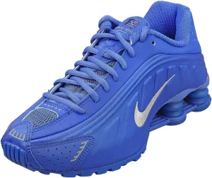 Nike Shox R4 Women's Shoes (HJ7303-445, Racer Blue/Phantom/Metallic Silver)