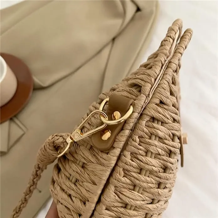 Noreen | Women's Elegant Woven Crossbody Sling Handbag