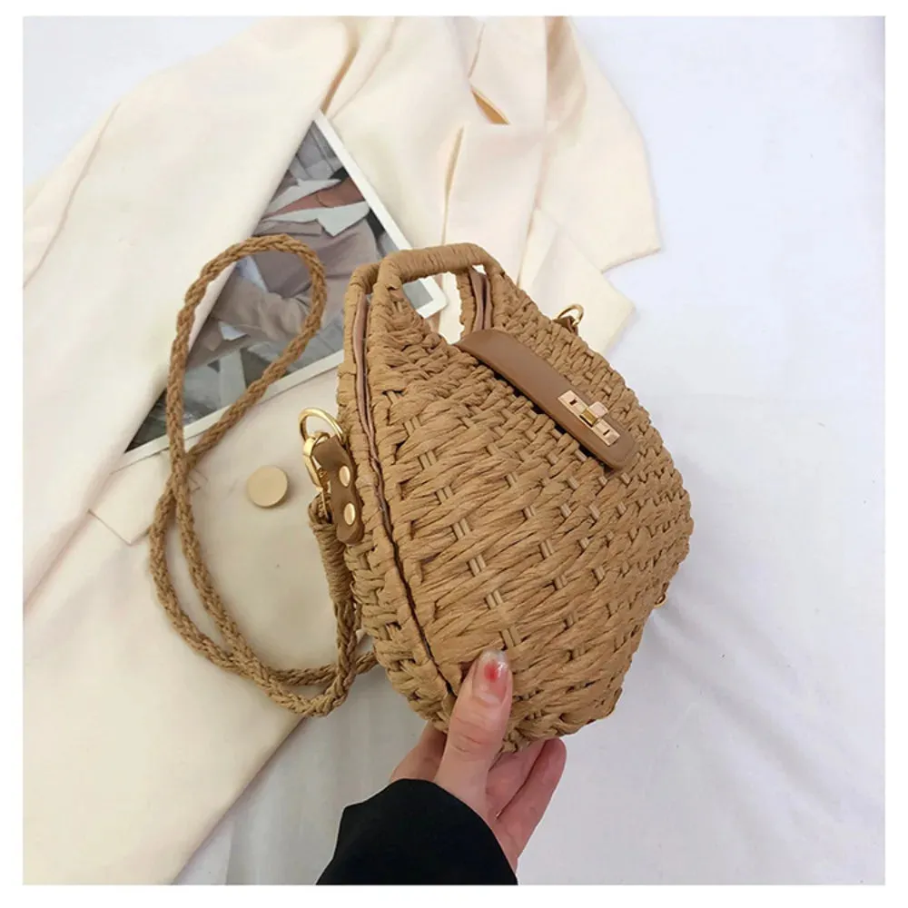 Noreen | Women's Elegant Woven Crossbody Sling Handbag