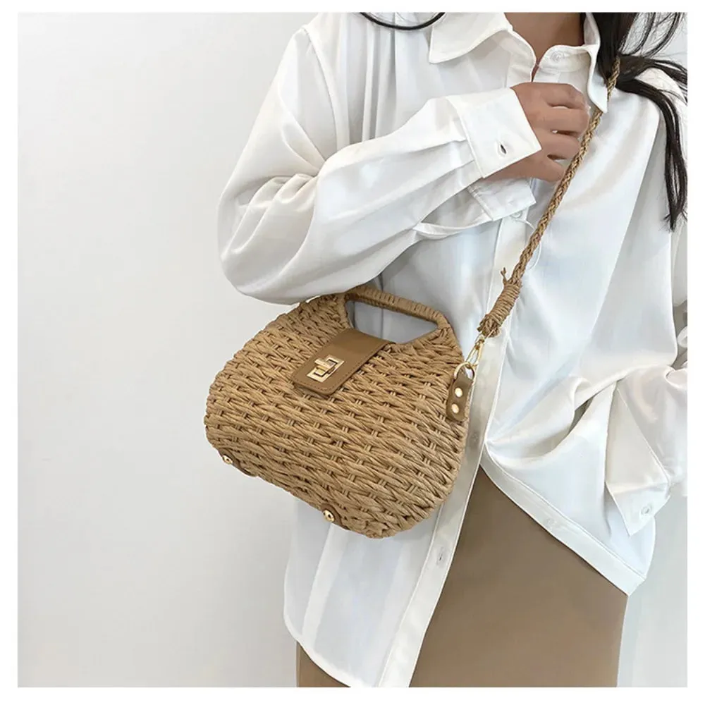 Noreen | Women's Elegant Woven Crossbody Sling Handbag