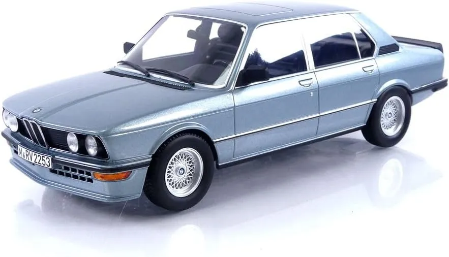 Norev NV183269 1:18 BMW M535i 1980-Blue Metallic Collectable Model, Multi