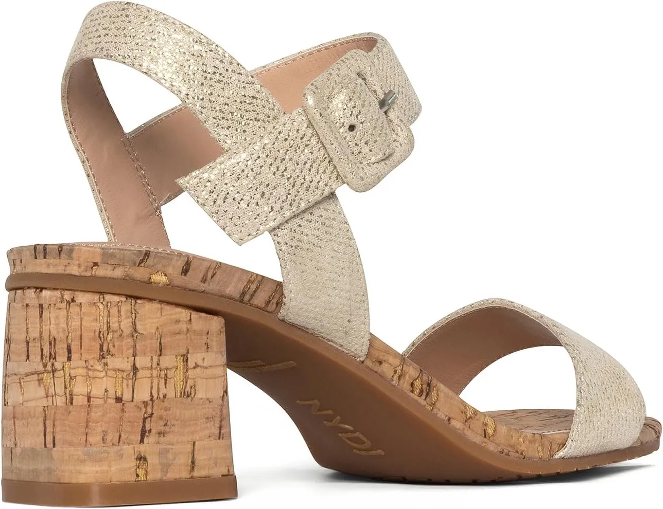 NYDJ Women's Gaiana Metallic Nappa Leather