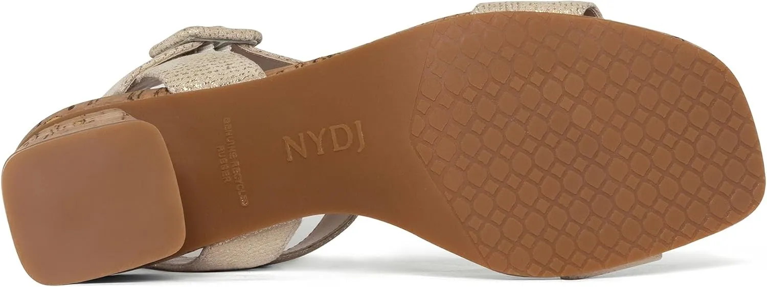 NYDJ Women's Gaiana Metallic Nappa Leather