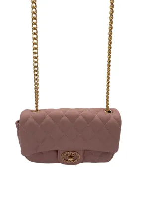'Obsessed' Crossbody Quilted Flap Bag