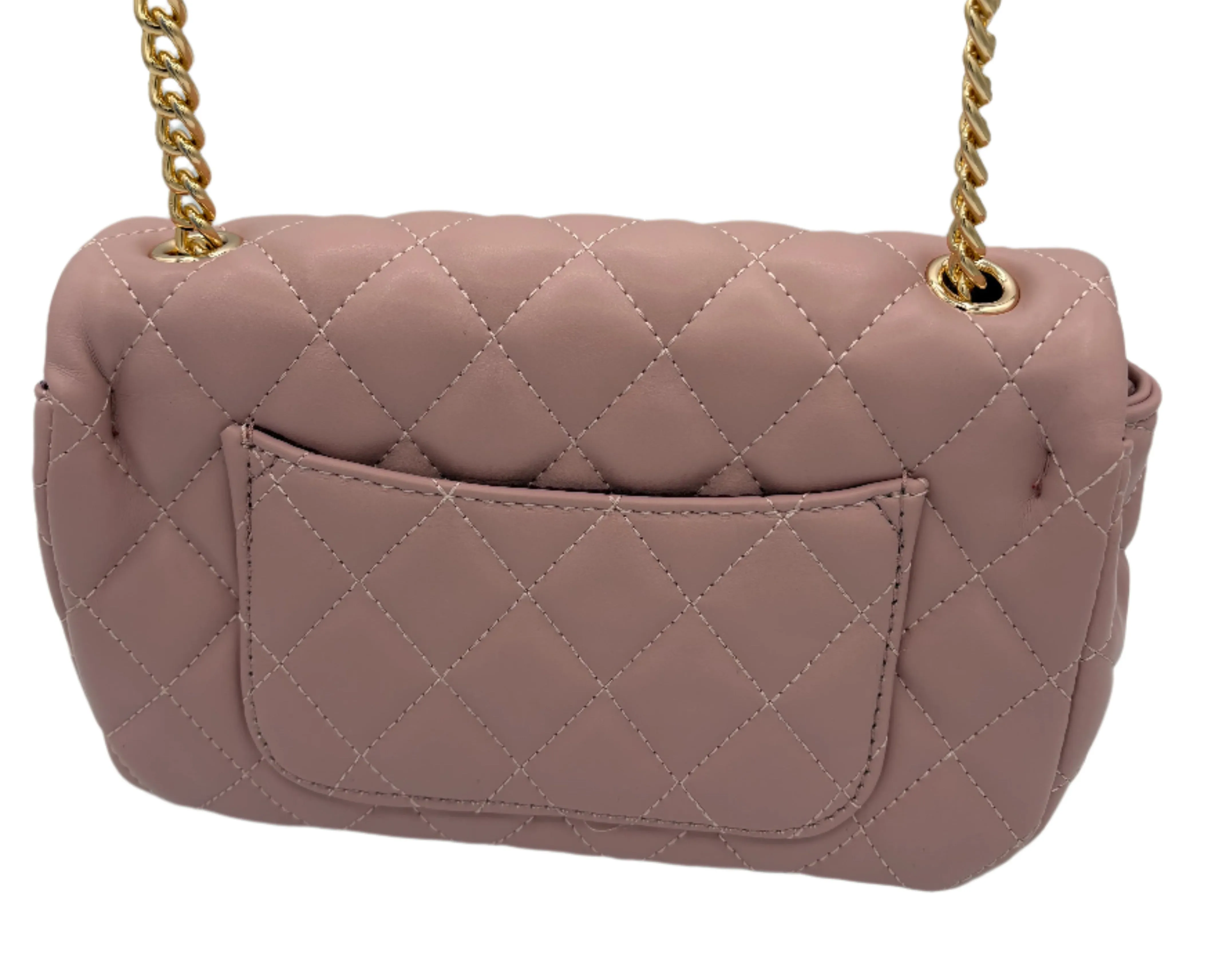 'Obsessed' Crossbody Quilted Flap Bag