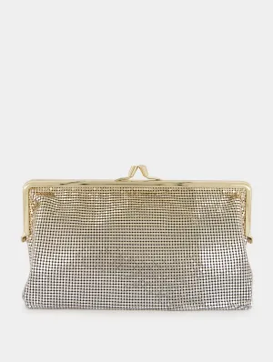 Ombré Metallic Clutch Bag