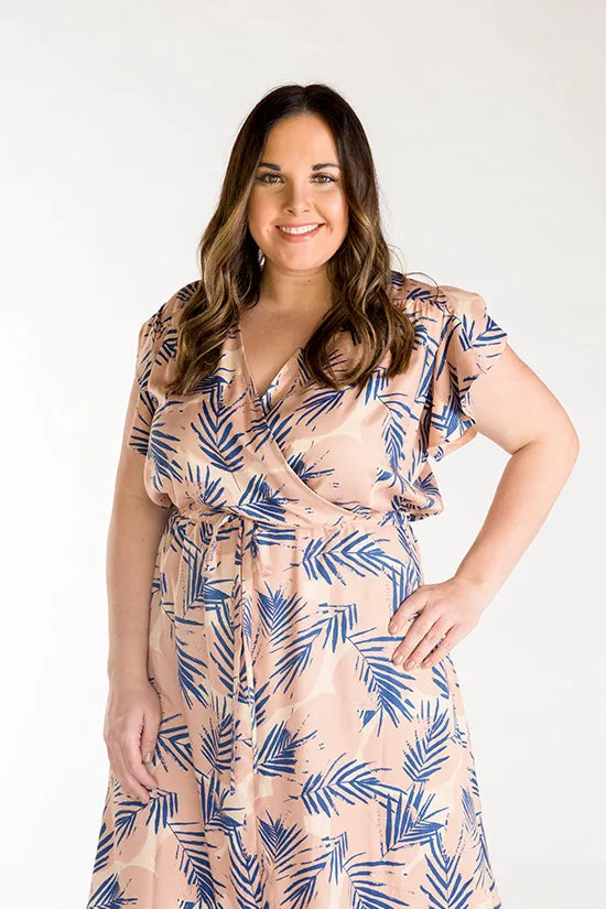 ORCHID MIDI DRESS • Pattern