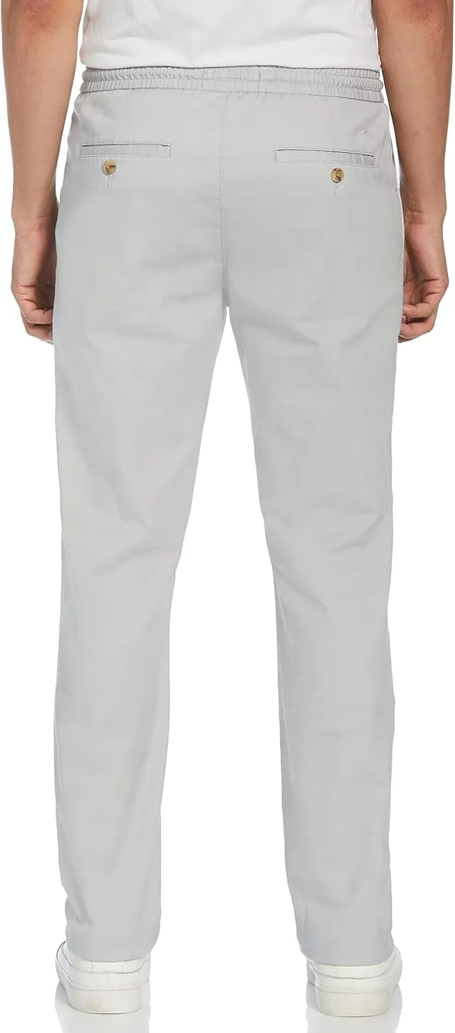 Original Penguin Men's Slim Fit Textured Drawstring Pant