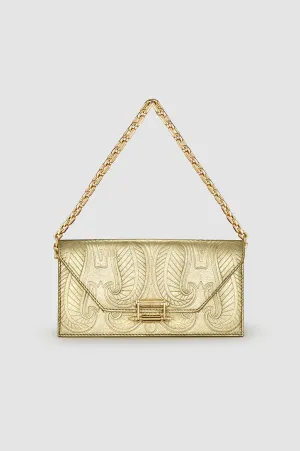 Palmette Embossed Pochette