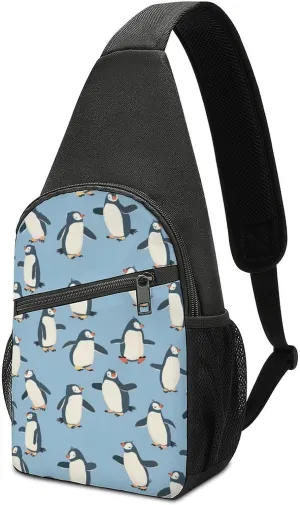 Penguin Atlantic Crossbody Bags for Women Men Sling Bag Bakpack Shoulder Bag Travel Hiking Daypack