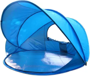 Pop Up Garden Camping Tent, Portable Extra Light Automatic, Sun Shelter for 2-3 People, Including Carry Bag and Tent Pegs, UV Protection, Tent for Family Garden Camping