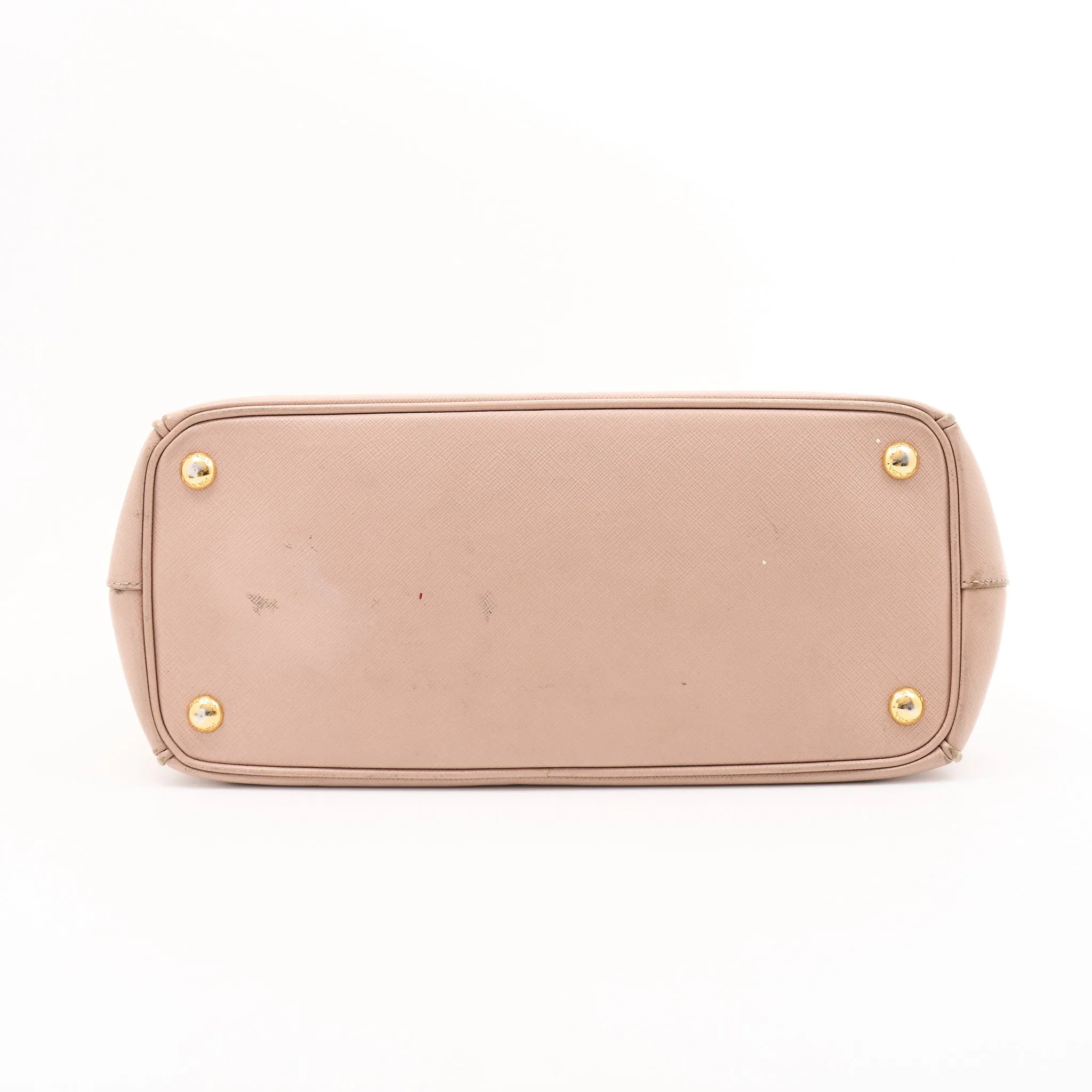 Prada Saffiano Lux Leather Gallaria Double Zip Tote