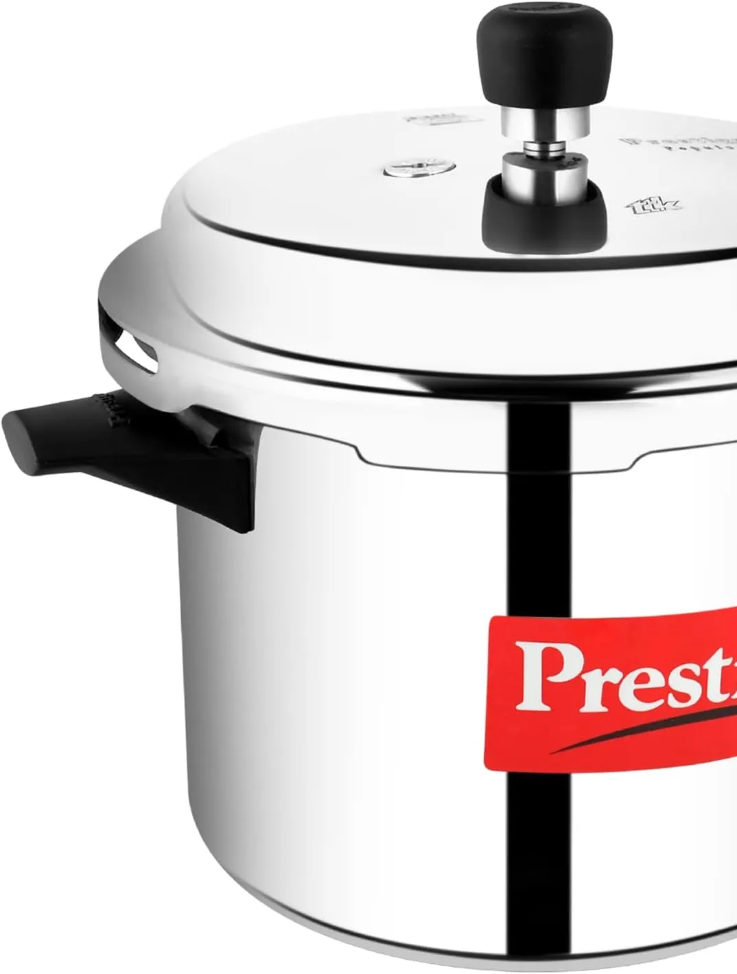 Prestige Popular Aluminum Pressure Cooker, 5 L, Silver