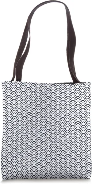 Pretty Optical Illusions Patterns Tote Bag
