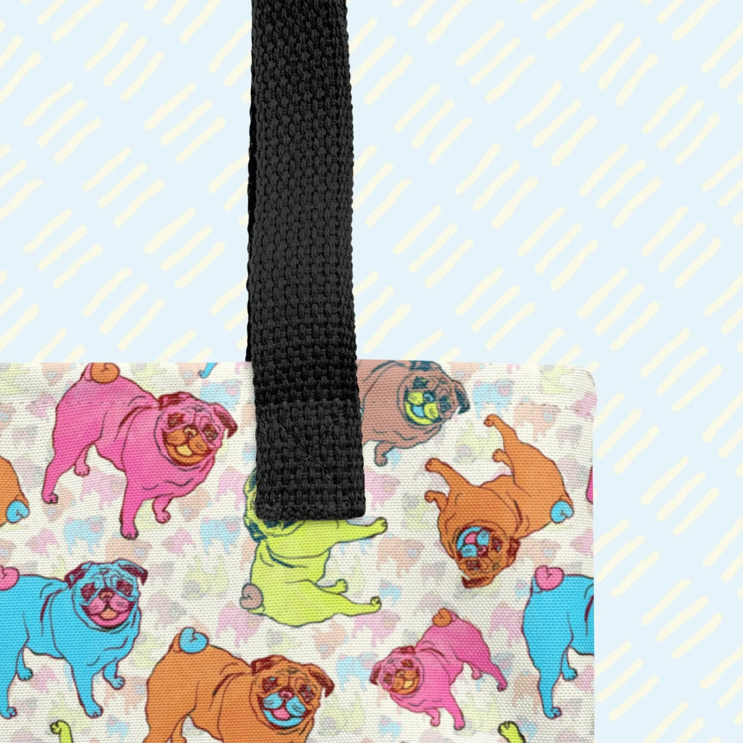 Pugalicious Tote Bag