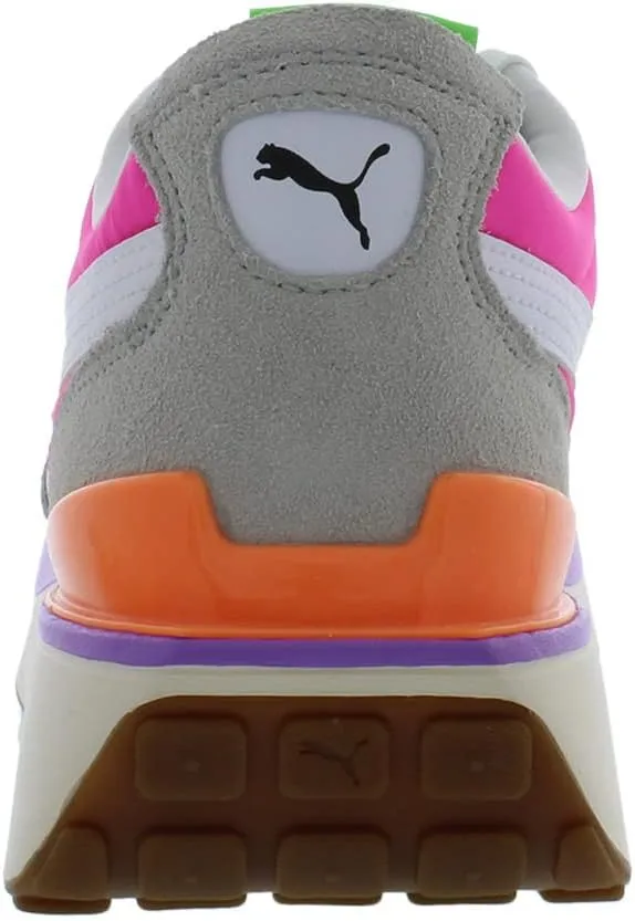 PUMA Women's Cruise Rider Shoes, Frosted Ivory-Smokey Gray, 9.5