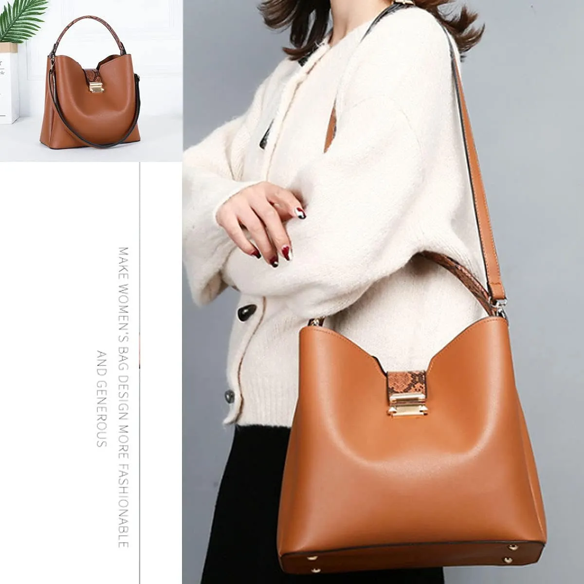 Purses and Handbags for Womens Top-Handle Bag Satchel Shoulder Tote Bags Wallets