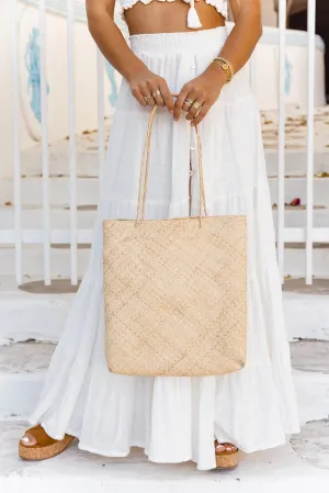 Rattan Tote Bag - Rattan
