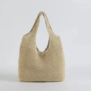 Rattan Tote Bag