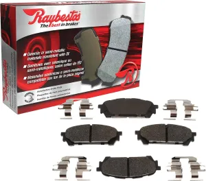 Raybestos R-Line Automotive Replacement Front/Rear Brake Pad Set for Select Chevrolet, GMC (MGD785MH)