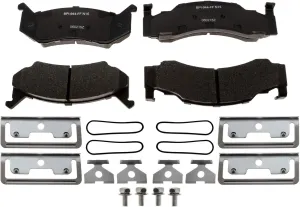 Raybestos R-Line Automotive Replacement Front/Rear Brake Pad Set for Select Dodge (MGD269MH)