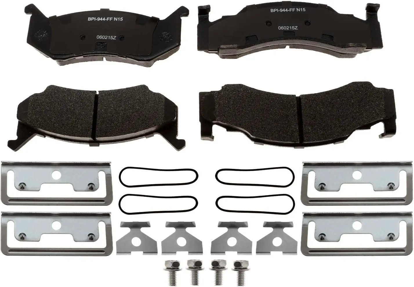 Raybestos R-Line Automotive Replacement Front/Rear Brake Pad Set for Select Dodge (MGD269MH)