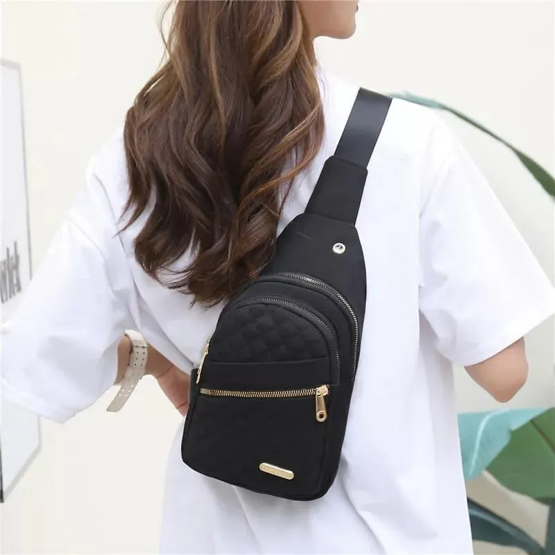 Relevantk Crossbody Bag, Vocately Antitheft Crossbody Bags for Daily Travel (White)