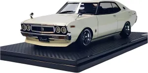 Resin Car Vehicle Model Fit for Nissan 2000SGX C130 1 18 Resin Car Model Collectibles Souvenir Display Festive Deluxe Gift